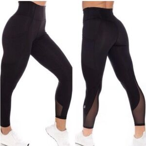 NWT Ptula Crystal Leggings- black xs